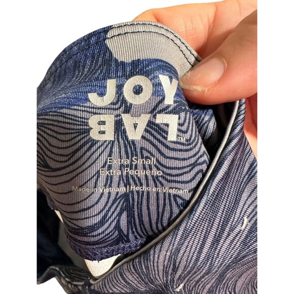 🌸3/$15🌸JoyLab Womens Extra Small Blue Camouflage Leggings - Picture 6 of 6